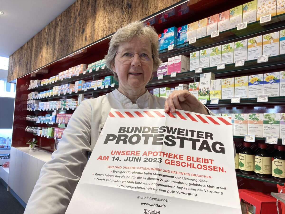 ApothekerProtest am 14. Juni Geschlossene Apotheken in Oldenburg und im Ammerland