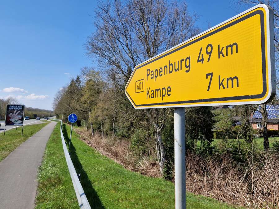 B 401 Sperrung