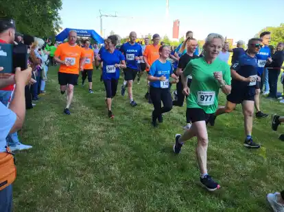 Gro&szlig;e Beteiligung: Mehr als 1000 Teilnehmer waren beim diesj&auml;hrigen Nordsee-Firmenlauf dabei.