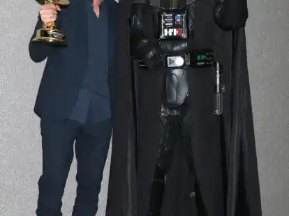 Zwei, die zusammengeh&ouml;ren: Hayden Christensen und Darth Vader.