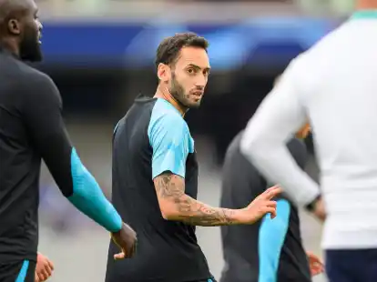 Spielt mit Inter Mailand im Champions-League-Finale: Hakan Calhanoglu.