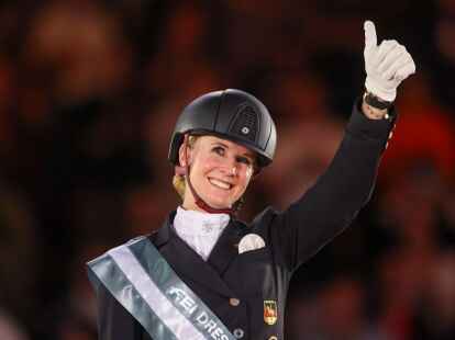 Siegreich in Balve: Jessica von Bredow-Werndl.