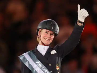 Siegreich in Balve: Jessica von Bredow-Werndl.