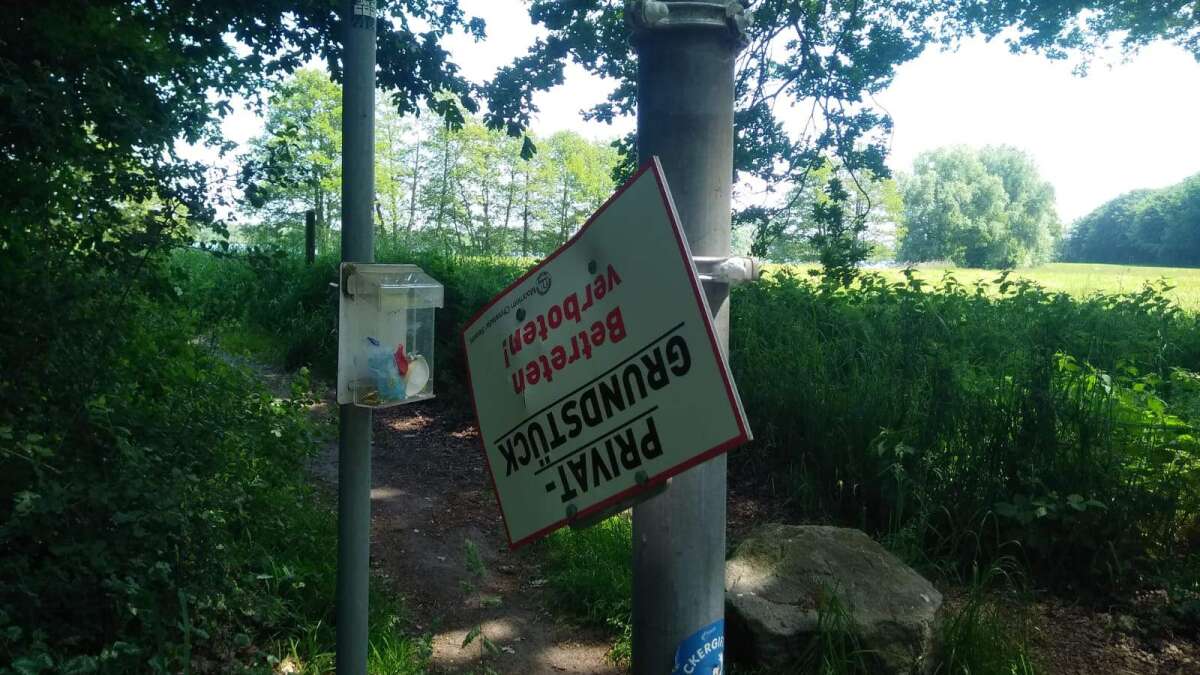 Oldenburg Sachbeschädigung am Großen Bornhorster See
