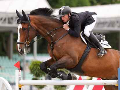 Hat sich die deutsche Meisterschaft im Springreiten gesichert: Marcus Ehning.