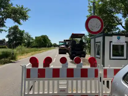 Die B 72 wird zwischen Osteel und Marienhafe erneuert.