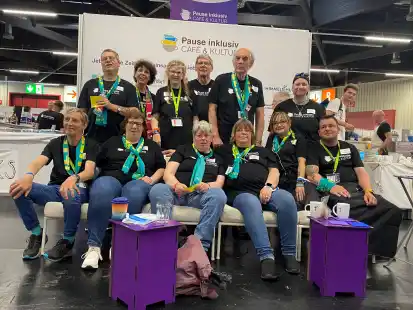 Mit zw&ouml;lf Teilnehmerinnen und Teilnehmern war die Diakonie Himmelsth&uuml;r beim Kirchentag in N&uuml;rnberg vertreten.