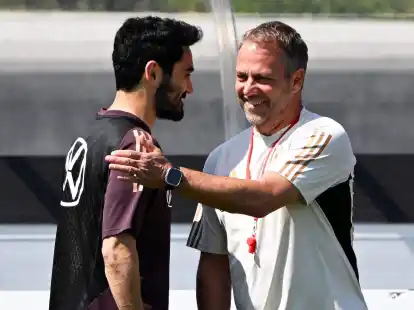 Ilkay G&uuml;ndogan hat vor dem EM-Test gegen Polen nur individuell trainiert.