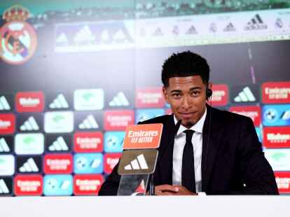 Bekommt bei Real Madrid eine ehrenvolle R&uuml;ckennummer: Neuzugang Jude Bellingham.