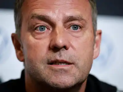 Bundestrainer Hansi Flick spricht vor dem Testspiel gegen Polen &uuml;ber Ilkay G&uuml;ndogan.