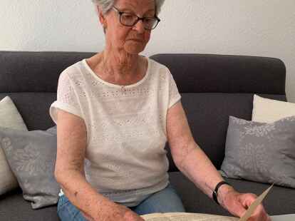 Hat ihren Bruder nie vergessen: Helga Janssen aus Veenhusen.