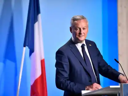 Antwortet mit einem klaren &laquo;Nein&raquo; zu den von Deutschland geforderten einheitlichen Schuldenregeln: der franz&ouml;sische Finanzminister Bruno Le Maire.
