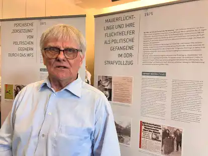 Half DDR-B&uuml;rgerin bei der Flucht: Norbert Sievers (77), Architekt aus Ha&szlig;bergen