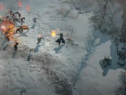 <p>Flammen als Waffe: Feuerzauber in &bdquo;Diablo 4&ldquo;. </p>