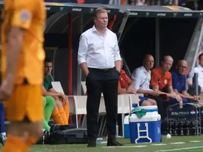 Ronald Koemans Niederlande belegt den vierten Rang der Nations League.