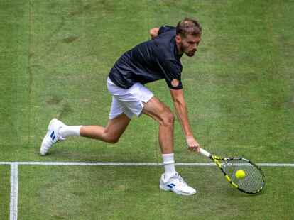F&uuml;r Oscar Otte ist das Turnier in Halle nach der ersten Runde beendet.
