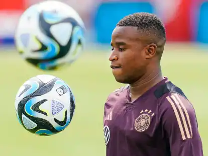 DFB-St&uuml;rmer Youssoufa Moukoko will sich bei der U21-EM pr&auml;sentieren.