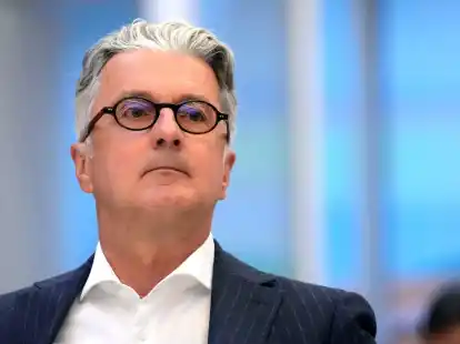 Der ehemalige Audi- Vorstandschef Rupert Stadler bei seinem Prozess vor dem Landgericht.