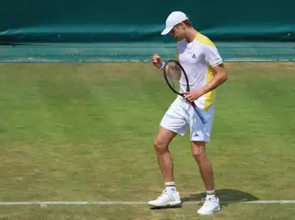 Steht im Achtelfinale:&nbsp;Yannick Hanfmann.