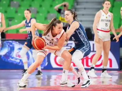 Die deutschen Basketballerinnen besiegten die Slowakei mit 79:69.