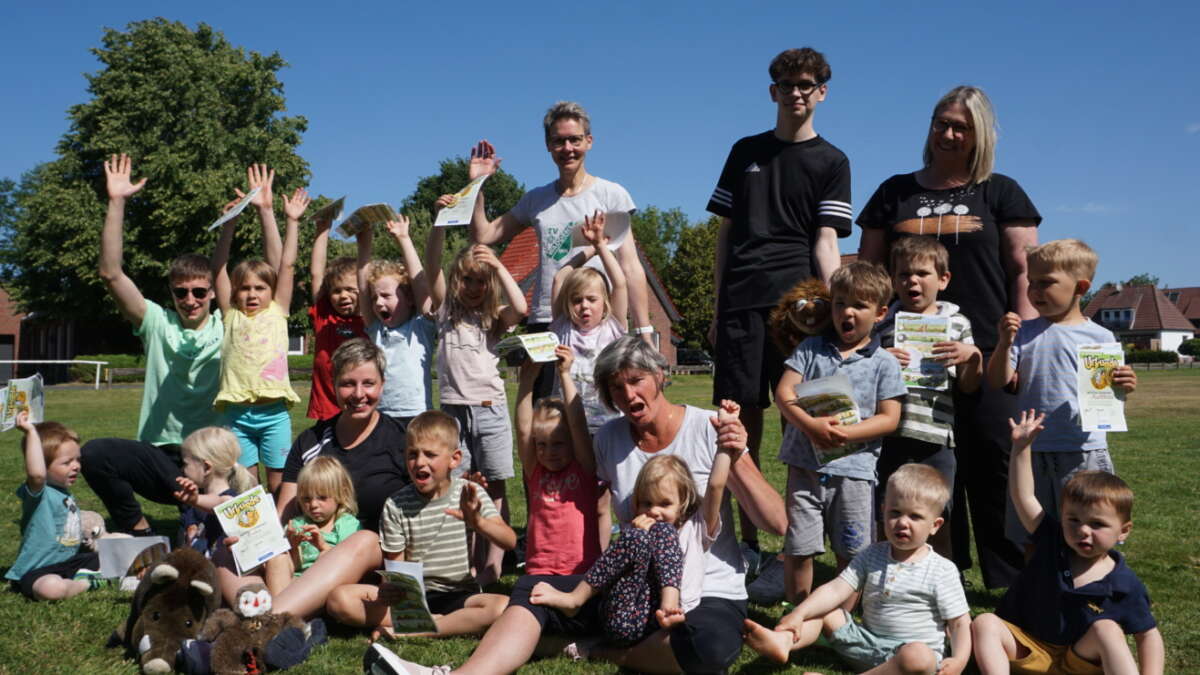 Kindergarten Waddenser Wühlmäuse: 14 Kinder verdienen sich das