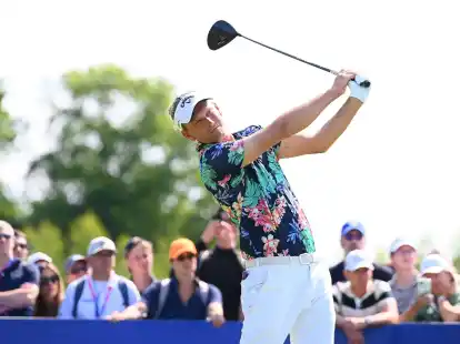 Marcel Siem beim Abschlag.