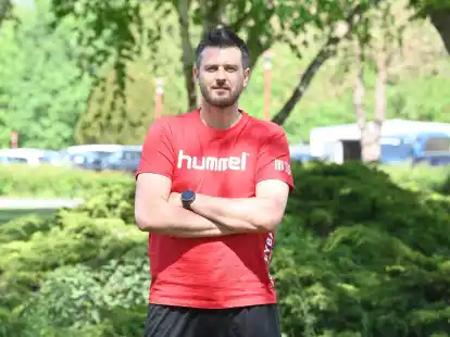 Volleyball-Nationaltrainer Michał Winiarski musste mit seiner Mannschaft auch gegen Serbien eine Niederlage hinnehmen.