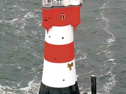 Der &bdquo;Rote&ldquo; steht seit 140 Jahren in der Nordsee.
