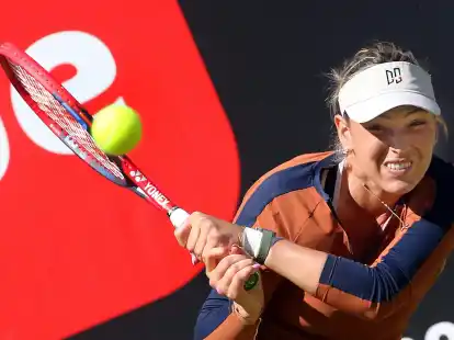 Tennisspielerin Donna Vekic hat in Berlin das Finale erreicht.