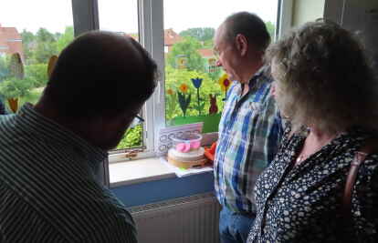 Teilweise instabil: die Fensterrahmen in den Klassenr&auml;umen. Bild: Gaby Wolf