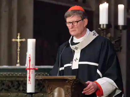 Die Staatsanwaltschaft und Polizei in K&ouml;ln durchsuchen mehrere Objekte im Erzbistum K&ouml;ln. Der K&ouml;lner Erzbischof ist Rainer Maria Woelki.