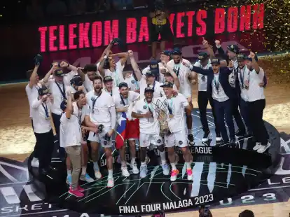 Die Bonner Spieler wollen in der kommenden Saison ihren Champions-League-Titel verteidigen.