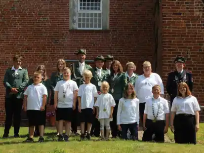 Das neue K&ouml;nigshaus des Sch&uuml;tzenvereins Funnix-Berdum.