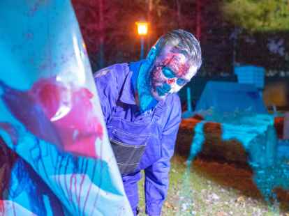 Schreckgestalt: Wer bei den Scream Nights mitmachen will, kann an einem Casting teilnehmen.