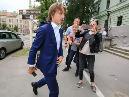 Sagte vor ein paar Jahren vor Gericht aus: Luka Modric.