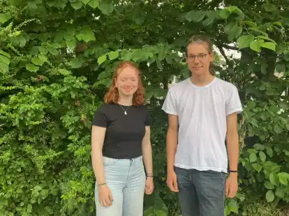 Jugendb&uuml;rgermeisterin Merle Gatena und ihr Stellvertreter Paul Blum haben gemeinsam mit dem JuPa einiges vor.