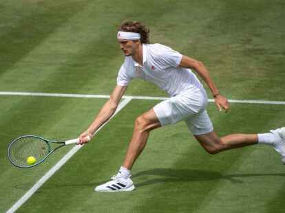 Erwischte ein leichtes Auftaktlos in Wimbledon:&nbsp;Alexander Zverev.