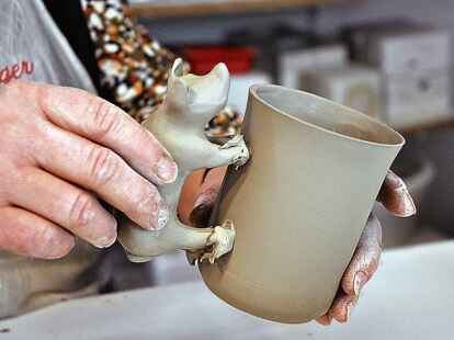 Schwein (gehabt) am Becher