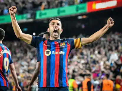 K&ouml;nnte der n&auml;chste Spieler sein, der nach Miami wechselt: Jordi Alba vom FC Barcelona.