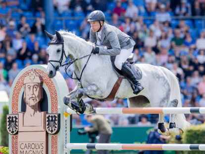 Springreiter Ludger Beerbaum beendete beim CHIO in Aachen seine Karriere.