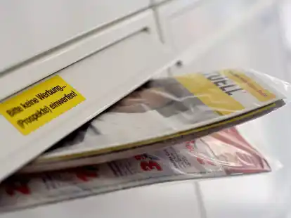 Gratis-Werbezeitung &laquo;Einkauf Aktuell&raquo; der Post.