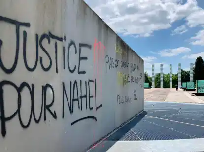 &laquo;Gerechtigkeit f&uuml;r Nahel&raquo;: Seit dem Tod des 17-J&auml;hrigen durch eine Polizeikugel wurde Frankreich von schweren Krawallen ersch&uuml;ttert.