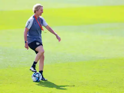 Ist bereit f&uuml;r die WM: Bundestrainerin Martina Voss-Tecklenburg.