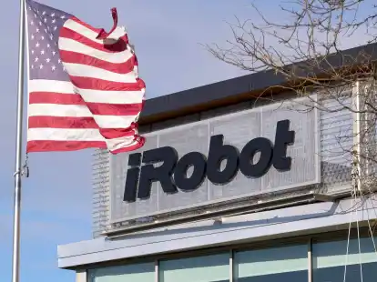 Blick auf den Firmensitz von iRobot in Bedford, Massachusetts.