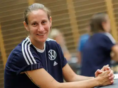 Torh&uuml;terin Ann-Katrin Berger steht im DFB-Aufgebot f&uuml;r die WM.