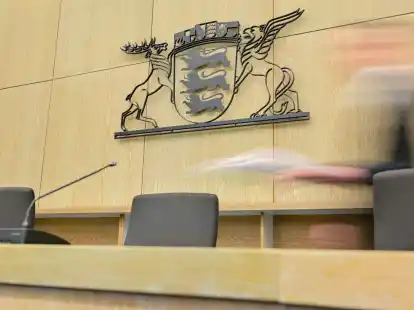 Im Landgericht Mannheim l&auml;uft der Prozess gegen einen Vater, der sein Kind get&ouml;tet haben soll.