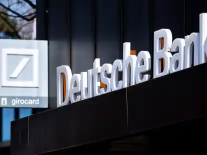 Eine Filiale der Deutschen Bank. Das Filialsterben der Banken in Deutschland geht weiter.