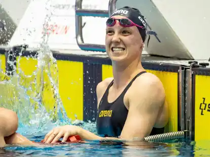 Isabel Gose gewann in Berlin auch &uuml;ber 400 Meter Freistil.