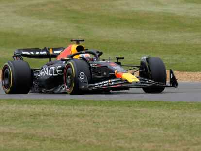 Sicherte sich auch in Silverstone den ersten Startplatz: Weltmeister Max Verstappen.