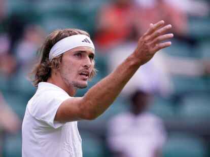 F&uuml;r Alexander Zverev war in Wimbledon erneut fr&uuml;h Endstation.